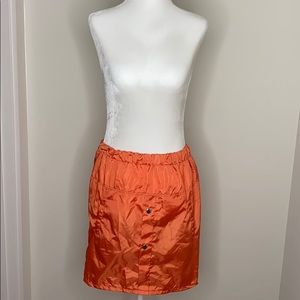 Orange skirt